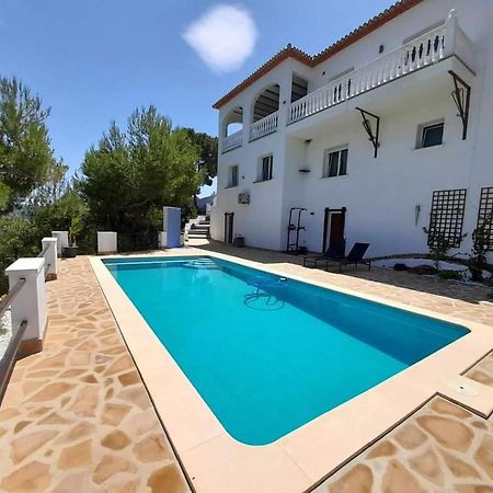 Villa"Kacper"Cerca De Gandia ,Con Vistas Al Mar Y Montanas ,Piscina 8-10 Personas Ador Eksteriør billede