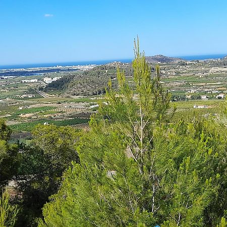 Villa"Kacper"Cerca De Gandia ,Con Vistas Al Mar Y Montanas ,Piscina 8-10 Personas Ador Eksteriør billede