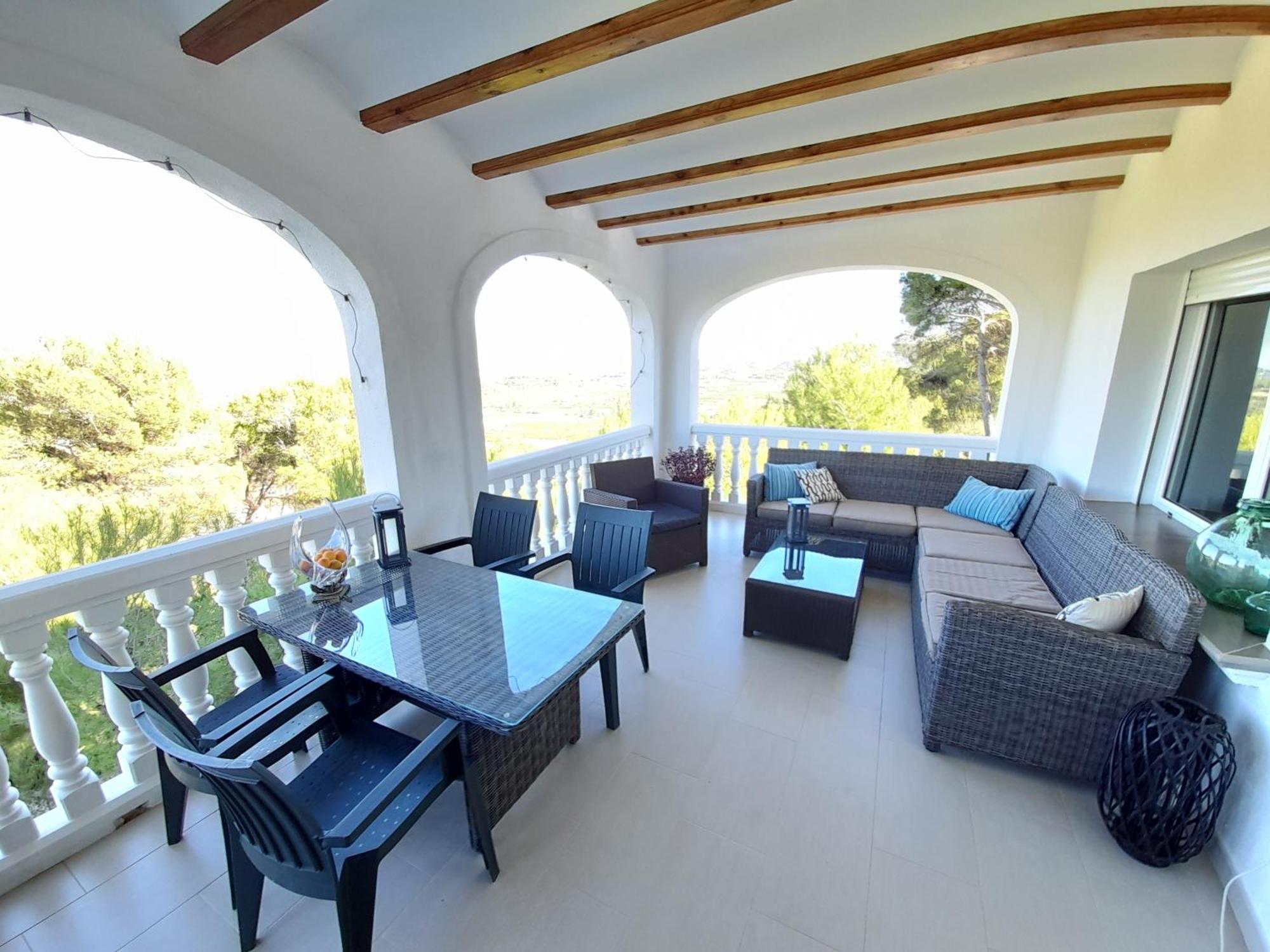 Villa"Kacper"Cerca De Gandia ,Con Vistas Al Mar Y Montanas ,Piscina 8-10 Personas Ador Eksteriør billede