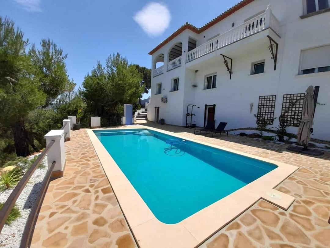 Villa"Kacper"Cerca De Gandia ,Con Vistas Al Mar Y Montanas ,Piscina 8-10 Personas Ador Eksteriør billede