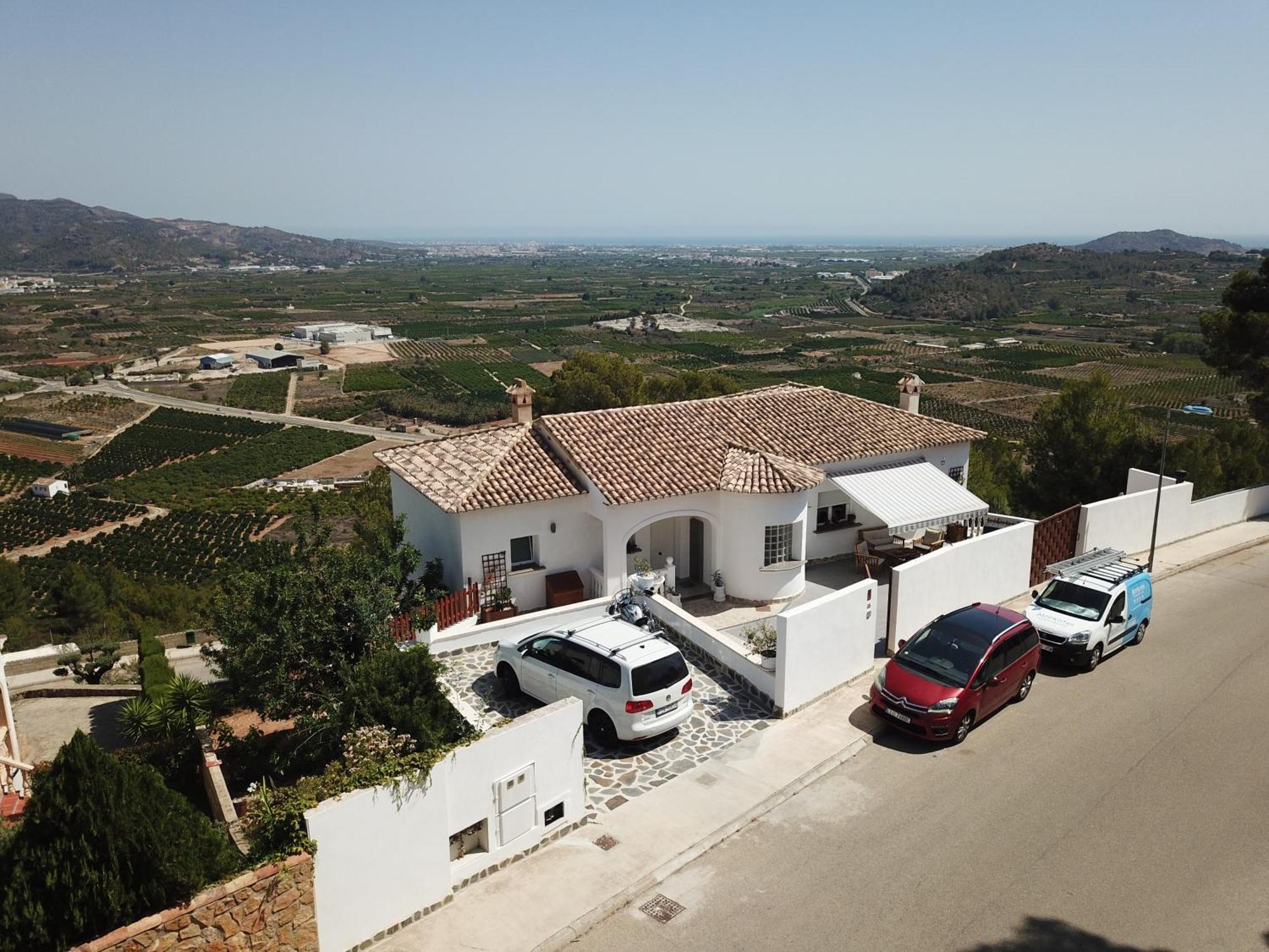 Villa"Kacper"Cerca De Gandia ,Con Vistas Al Mar Y Montanas ,Piscina 8-10 Personas Ador Eksteriør billede